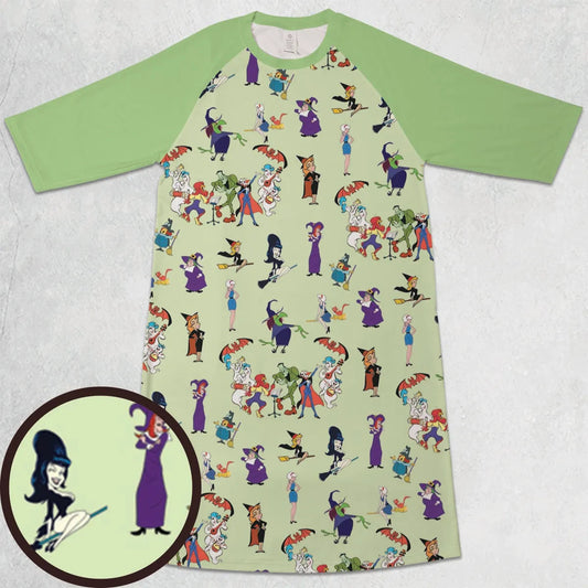 3/4 Sleeve Raglan Dress - ZXMBD5BM