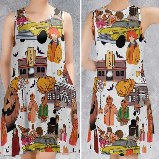 Casual Sleeveless Dress - 1YNCT9BN