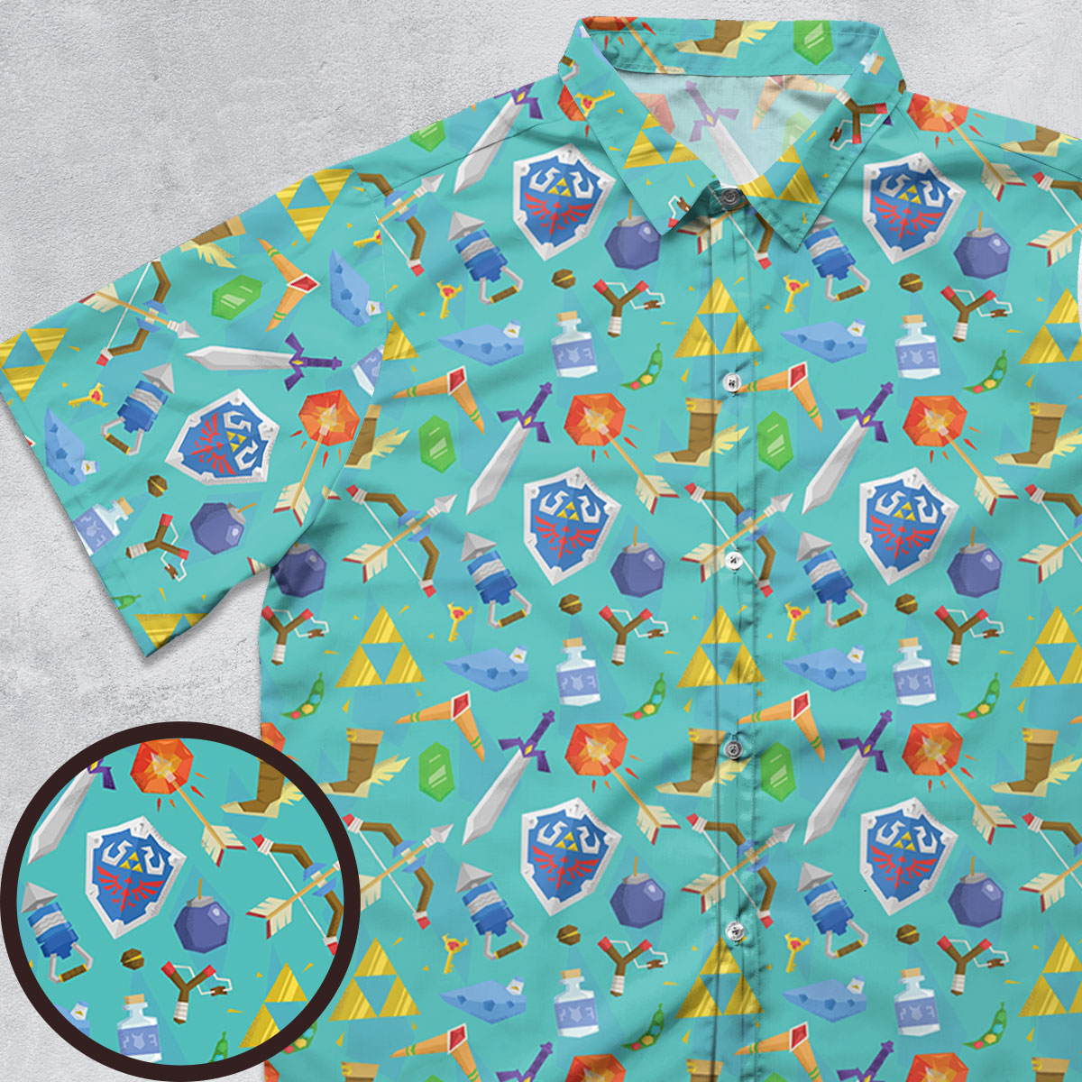 Short Sleeve Button Shirt - XGQ1C1VX