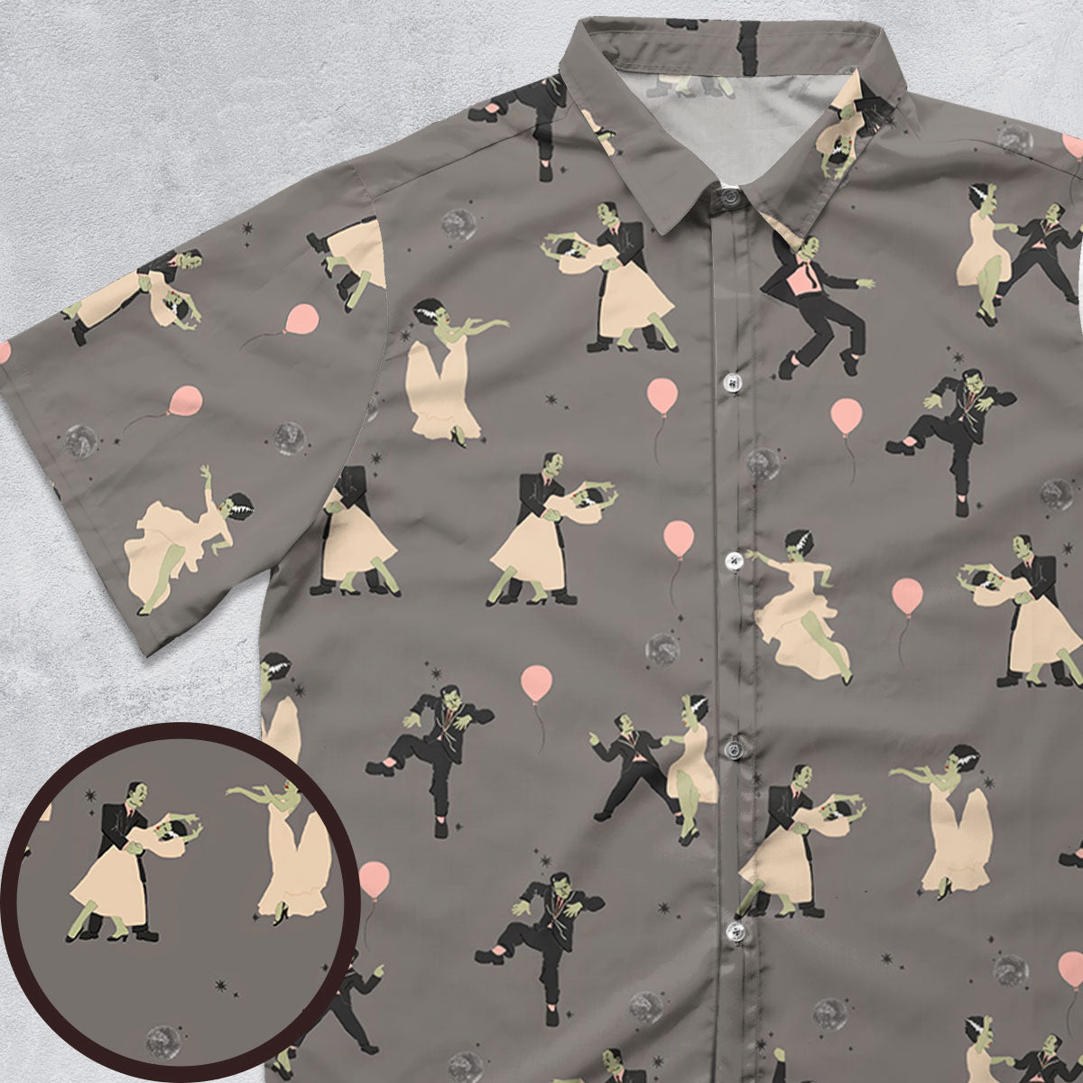 Short Sleeve Button Shirt - 5UD49SY1