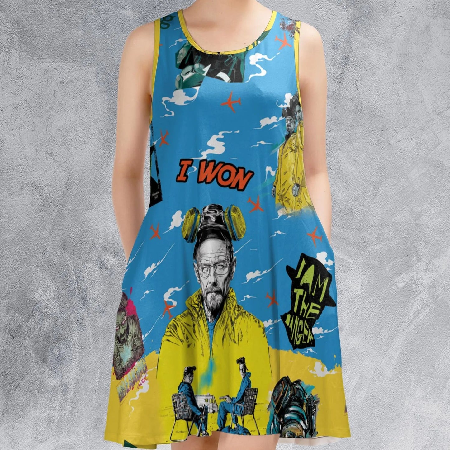 Casual Sleeveless Dress - ZGNYGRBQ