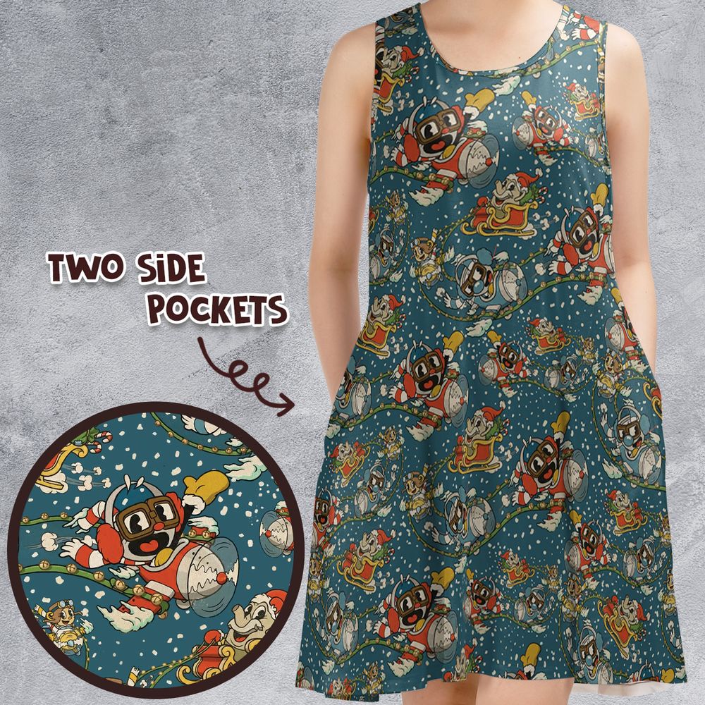 Sleeveless Dress - NC86TGEE -  - 1