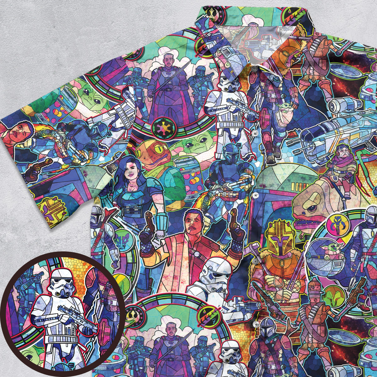 Short Sleeve Button Shirt - 841L86C7