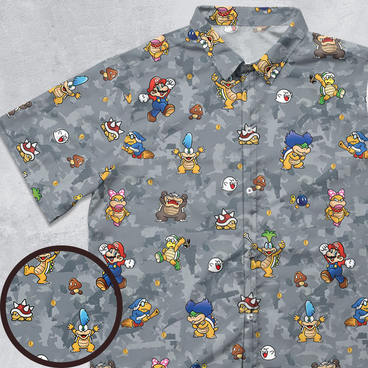 Short Sleeve Button Shirt - EK1U9FT2