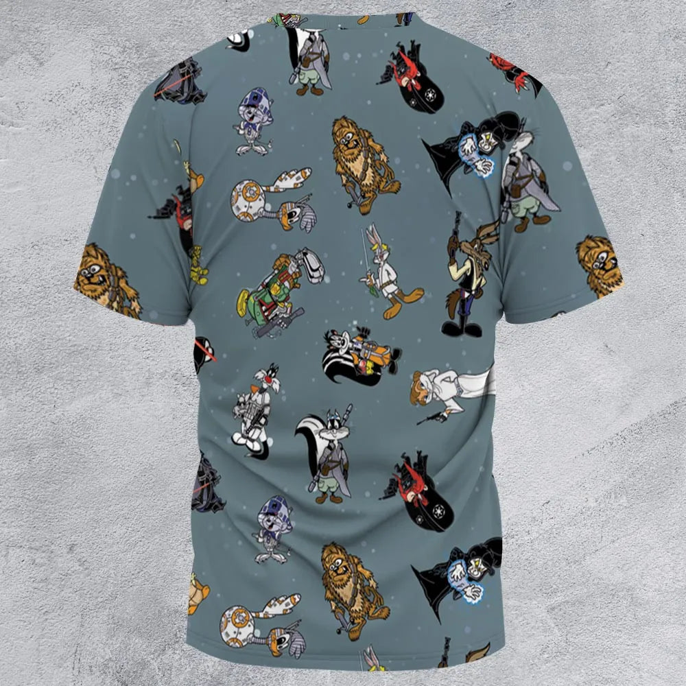 Full Print T-Shirt - E4AF3K43