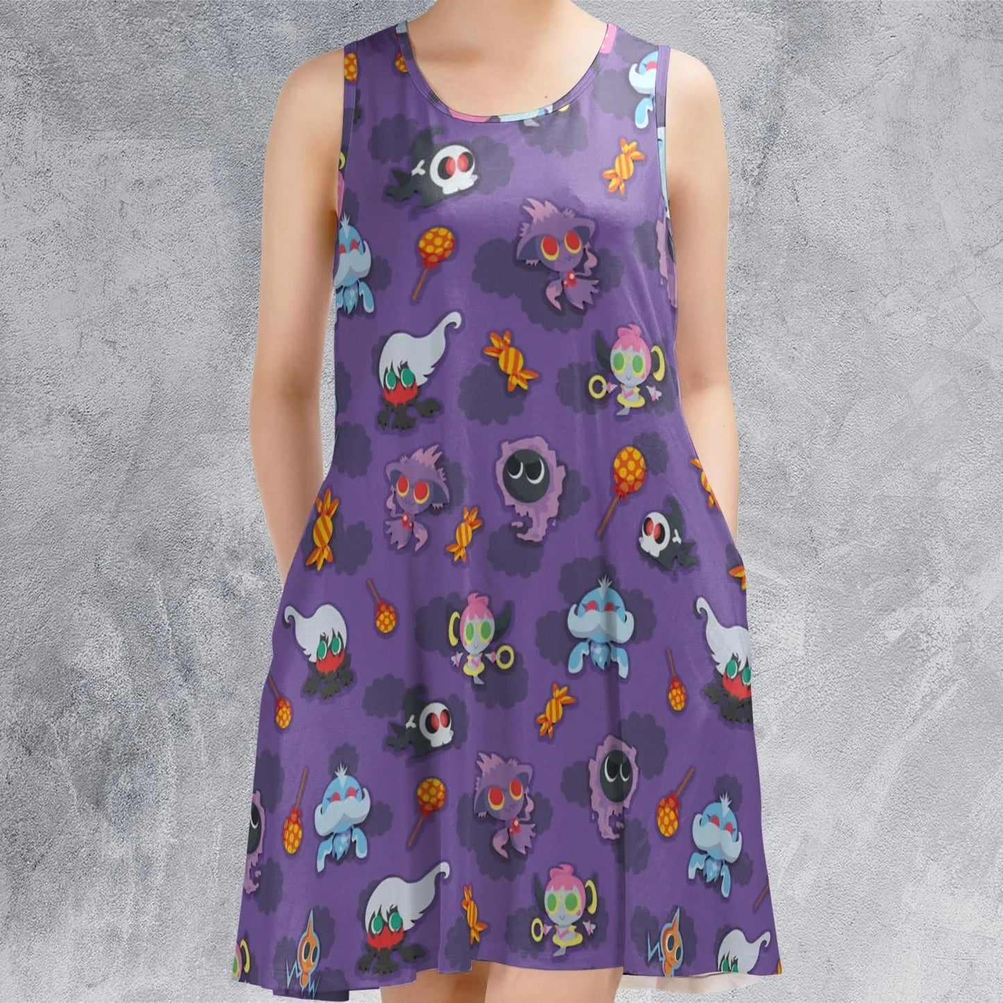 Casual Sleeveless Dress - 1JC2BPH1