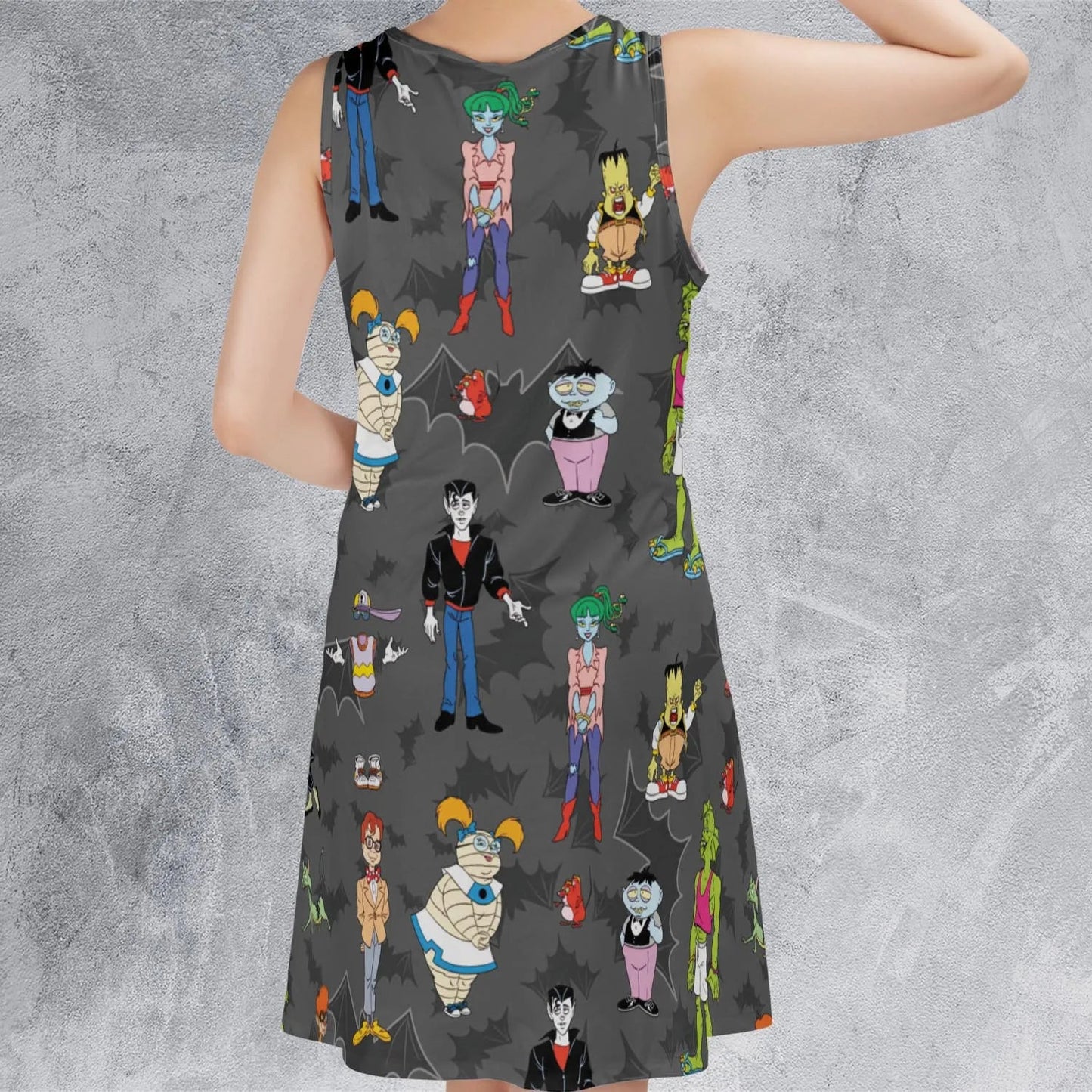 Casual Sleeveless Dress - S22LJ9PG
