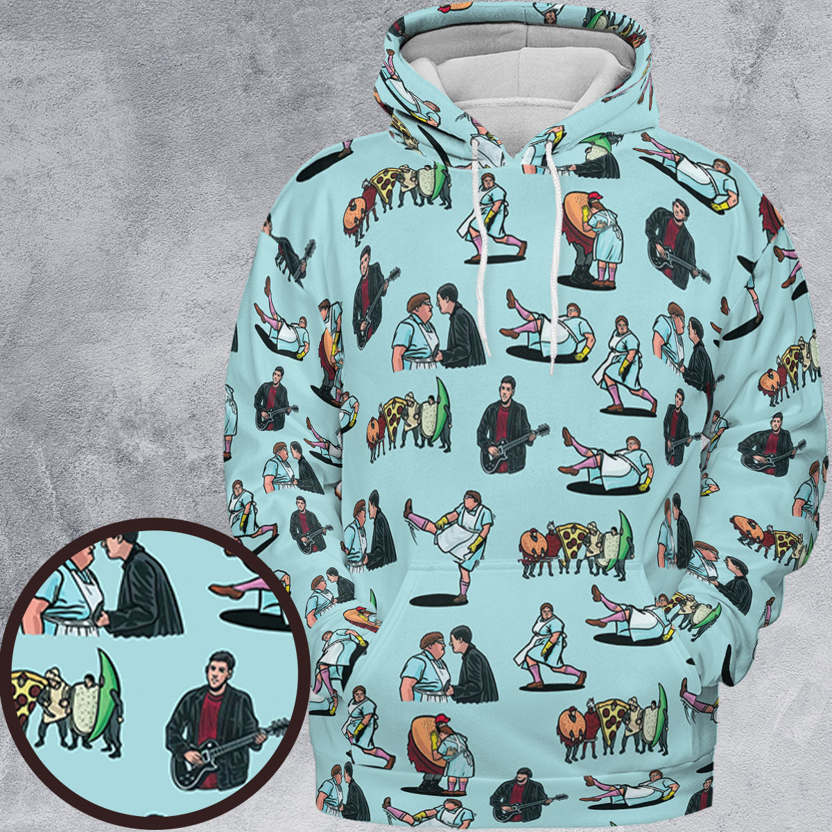 Full Print Hoodie - 1UK87LQ8