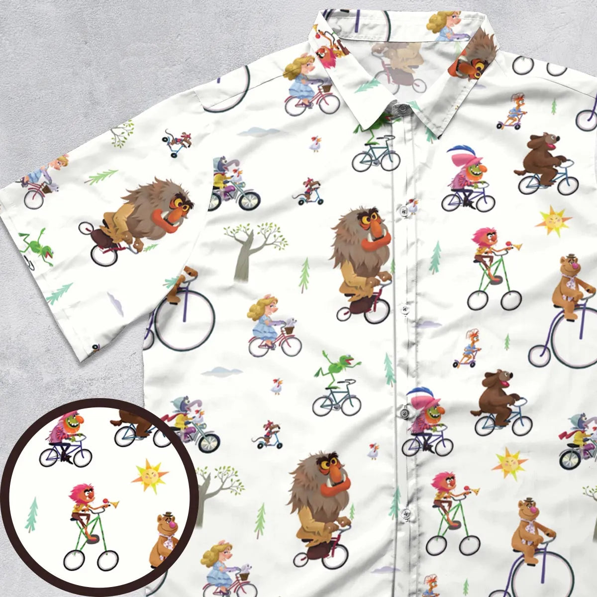 Short Sleeve Button Shirt - B1Y8KG9Z