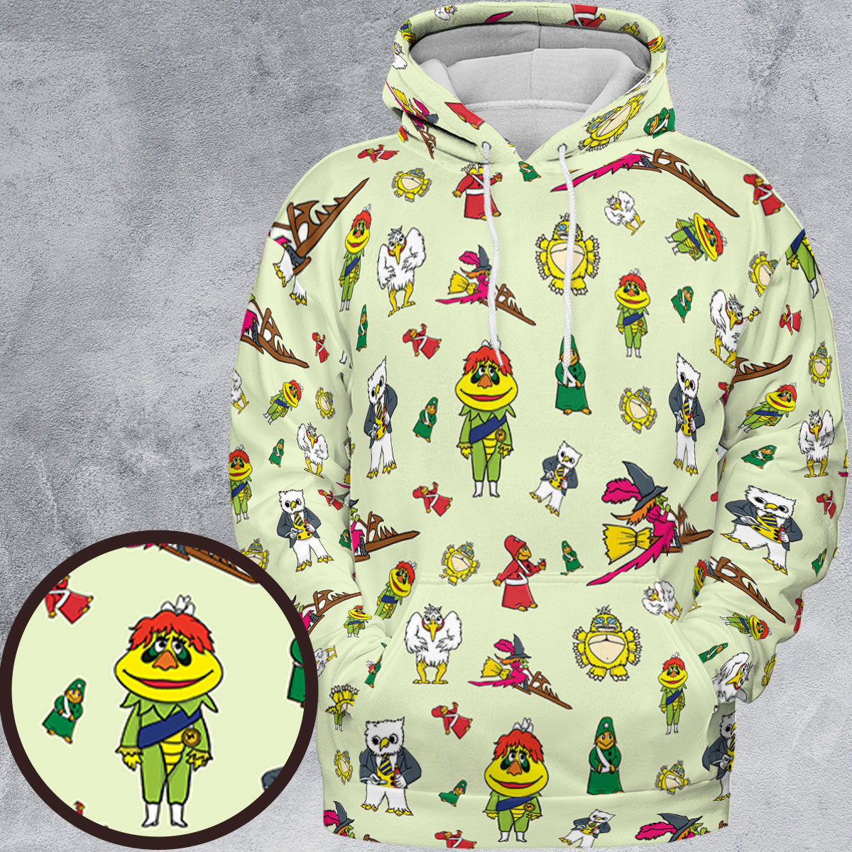 Full Print Hoodie - DCJBD7TW