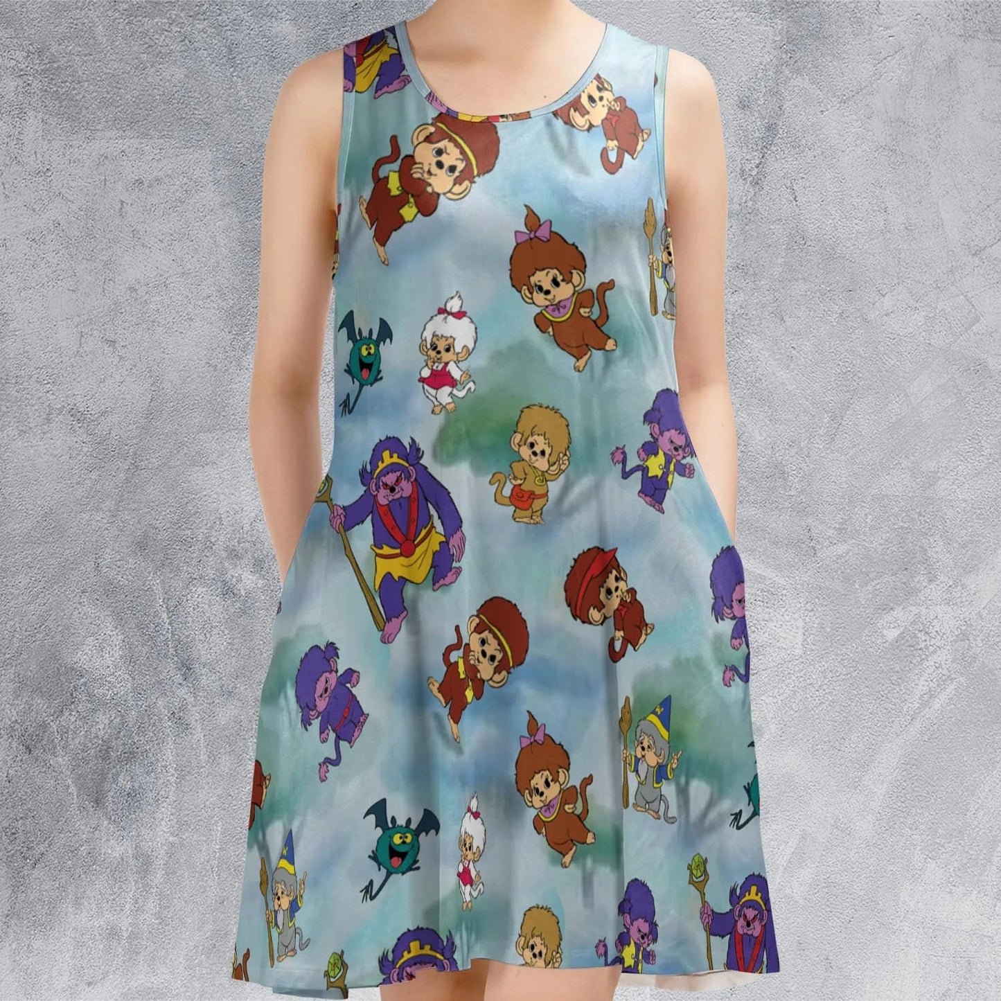 Casual Sleeveless Dress - X9SRSPZ2