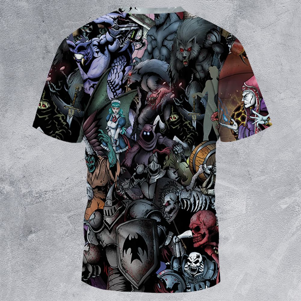 All-Over Print Unisex T-Shirt - 1WKKAK3N -  - 4