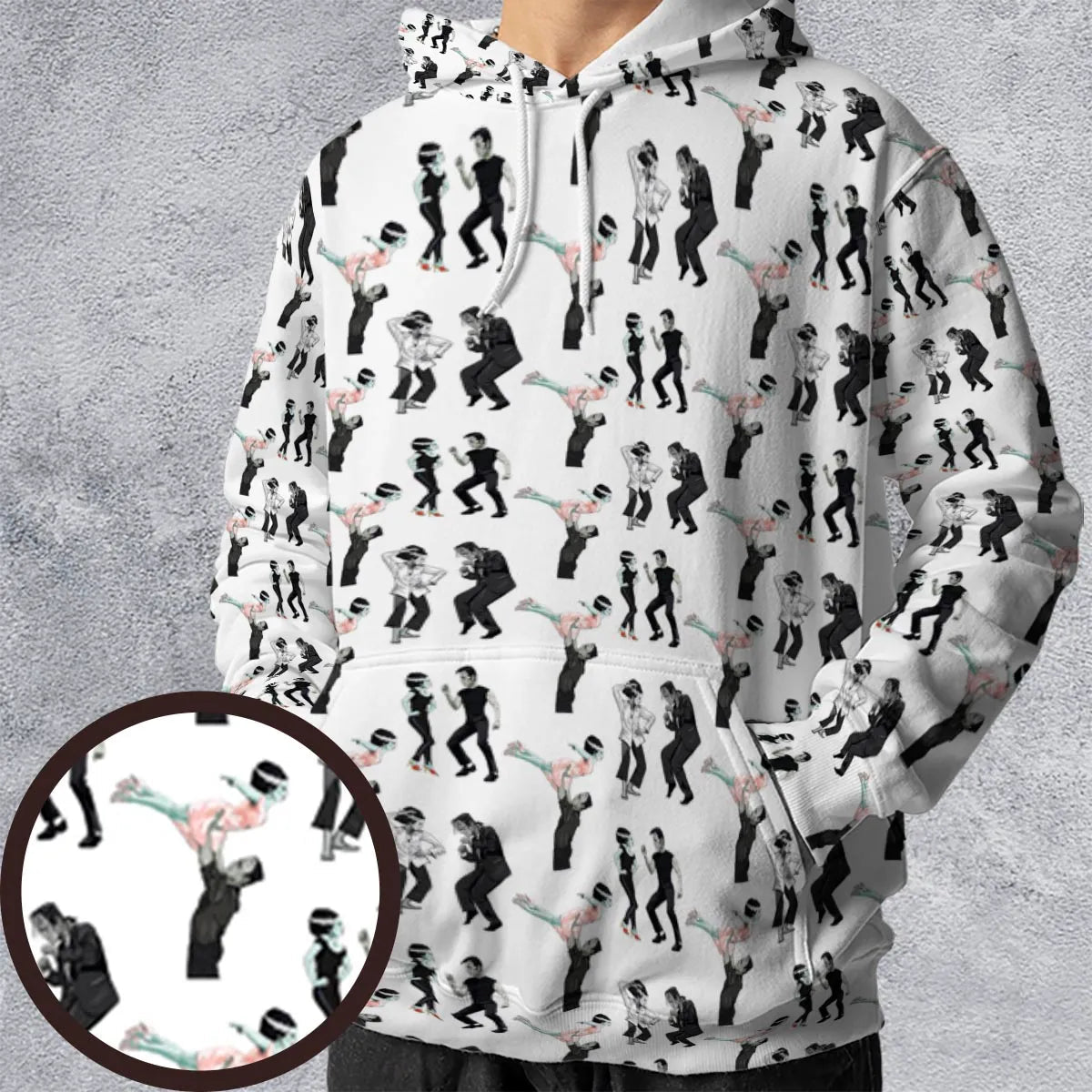 Full Print Hoodie - Q4196NTA