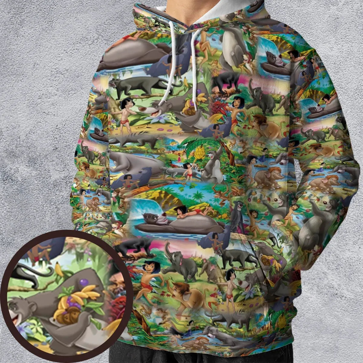 Full Print Hoodie - J74T5KY1