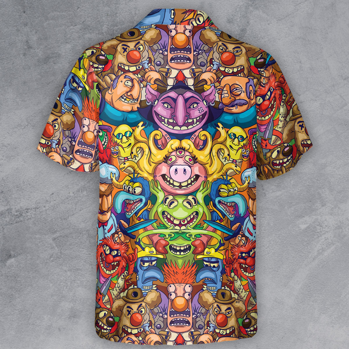 Short Sleeve Button Shirt - RXAVZHNA