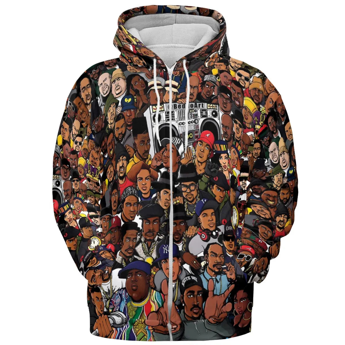 Full Print Hoodie - HLZPKWUV