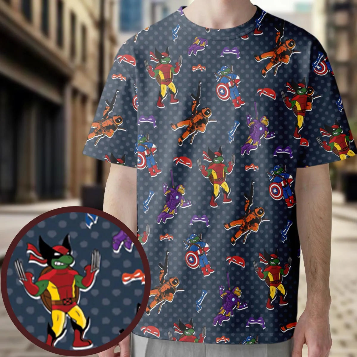 Full Print T-Shirt - QQNMETNY