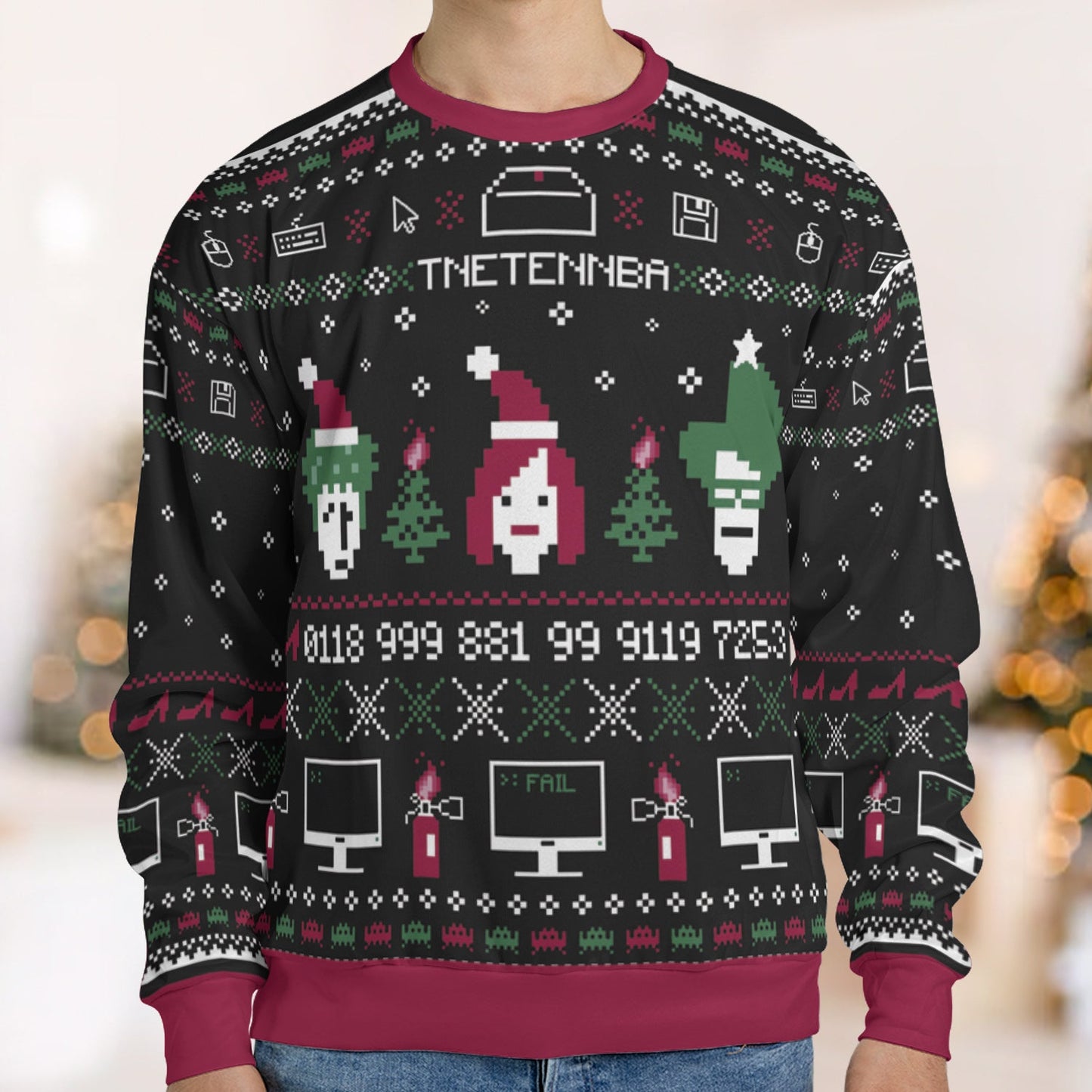 Ugly Christmas Sweatshirt - 5991RLGQ