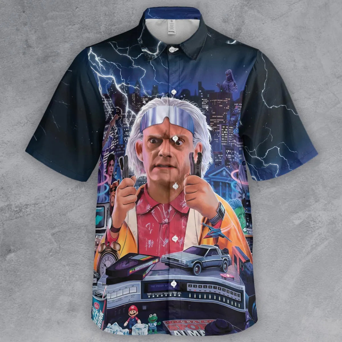 Short Sleeve Button Shirt - QRS3T7UJ
