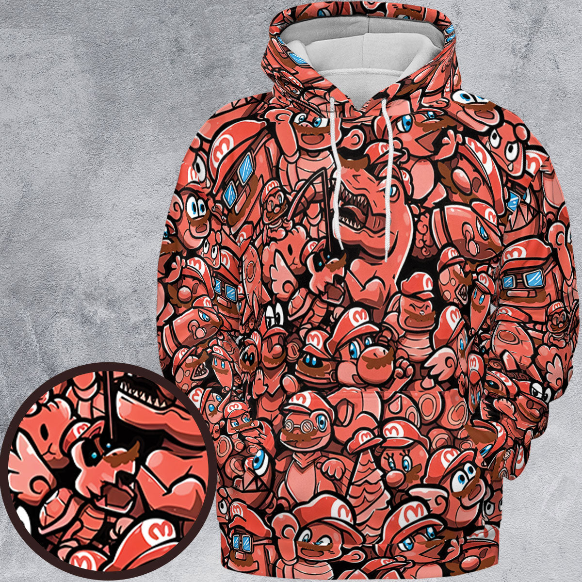 Full Print Hoodie - 9UE4WE8Q