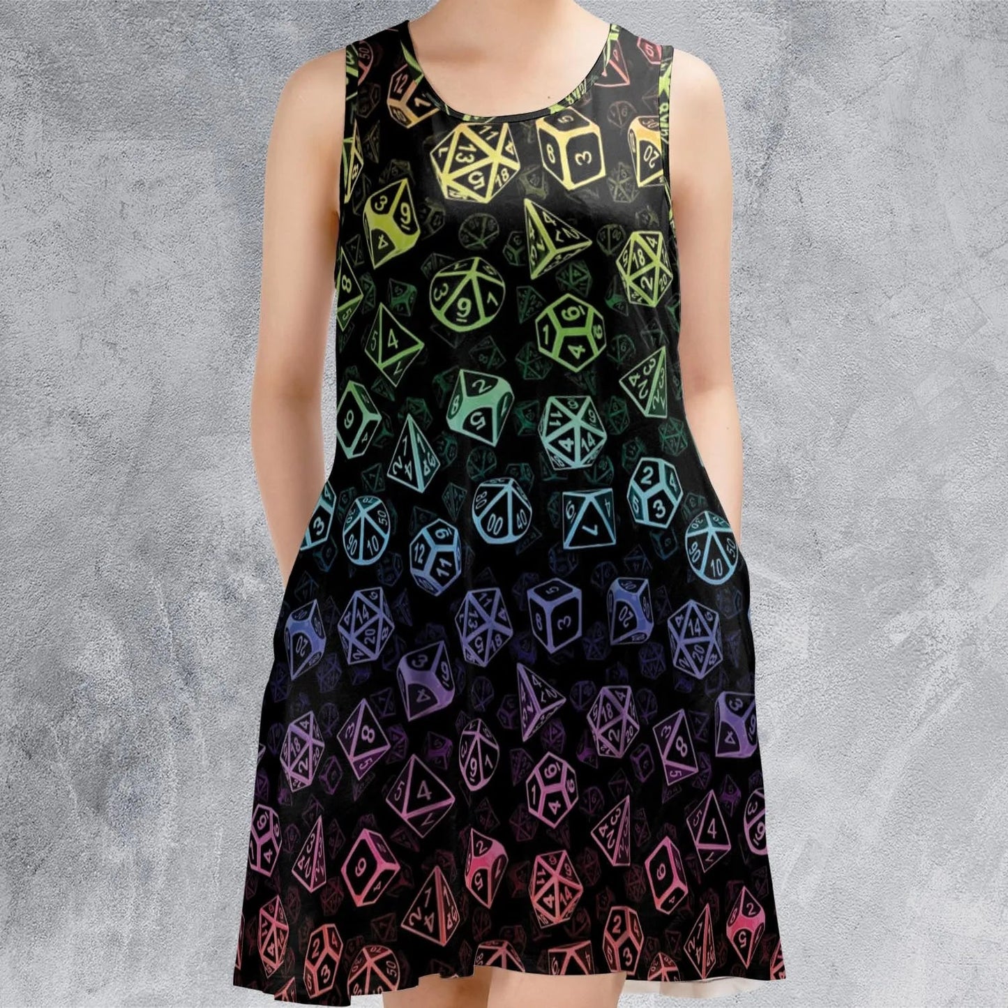 Casual Sleeveless Dress - XBAHUPE2