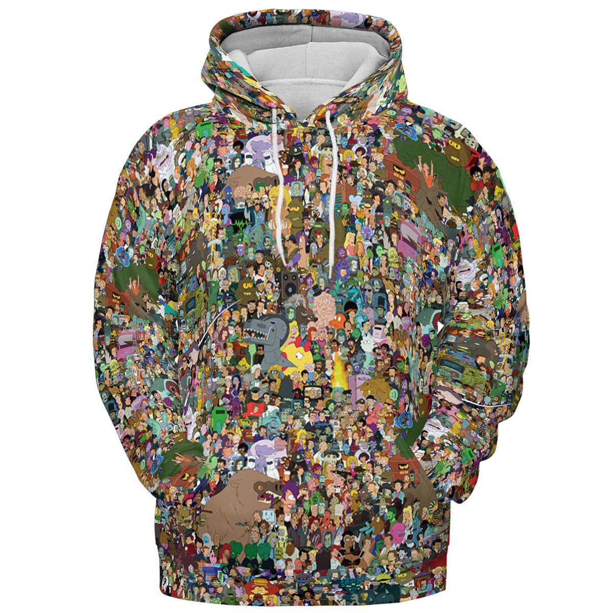 Full Print Hoodie - KLTTQAVJ