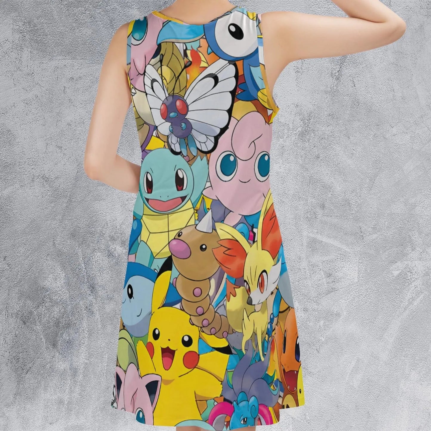 Casual Sleeveless Dress - L61FY5GR