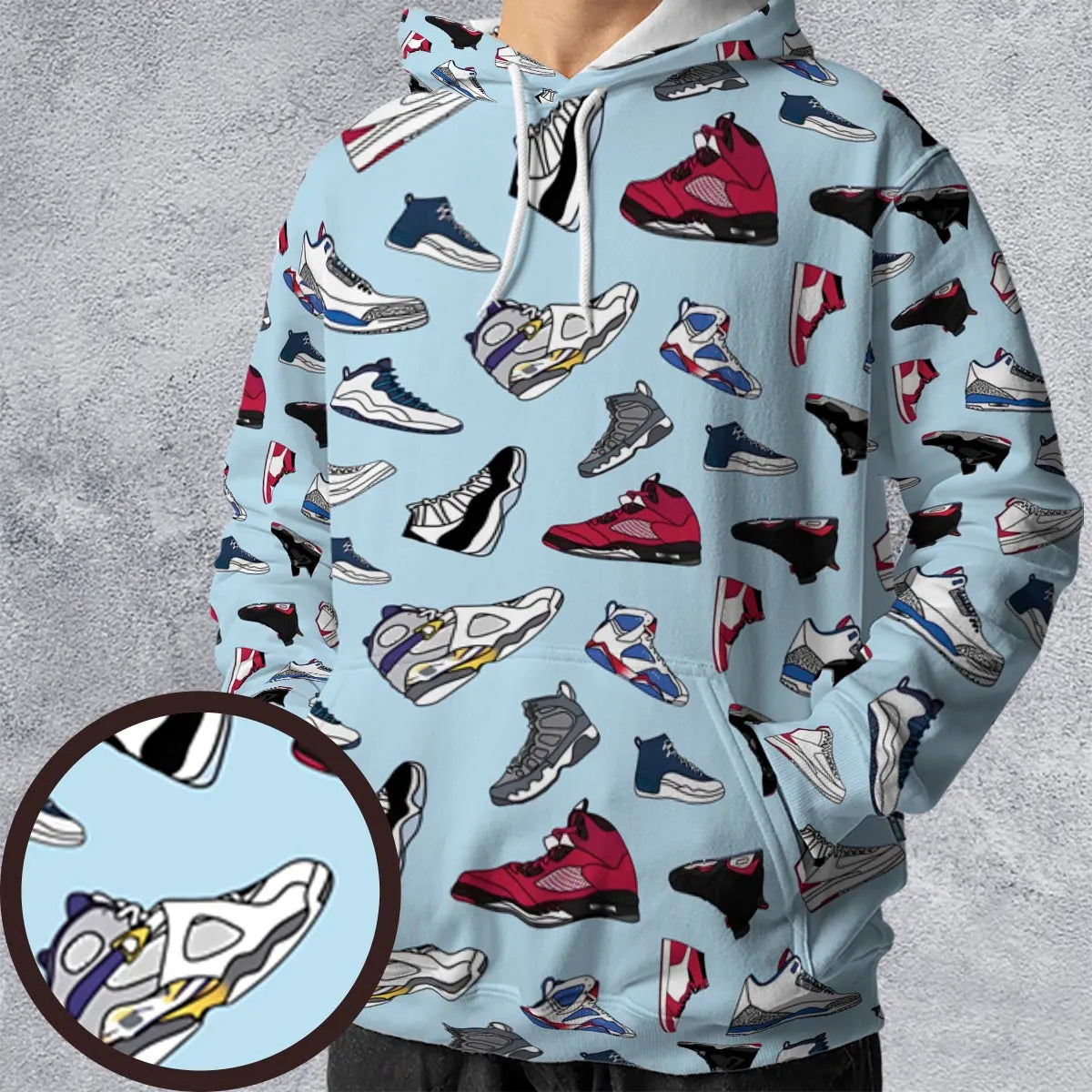 Full Print Hoodie - GKLQWMVC