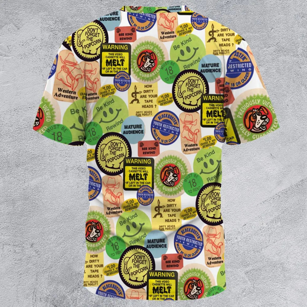Full Print T-Shirt - SDHSJFEK