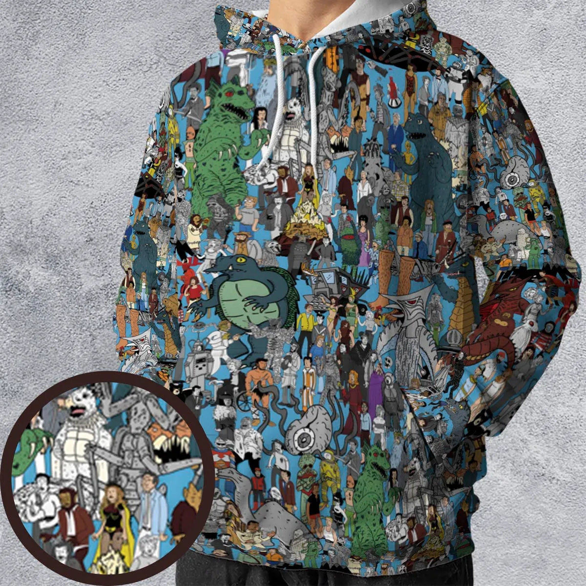 Full Print Hoodie - SCTL1MC3