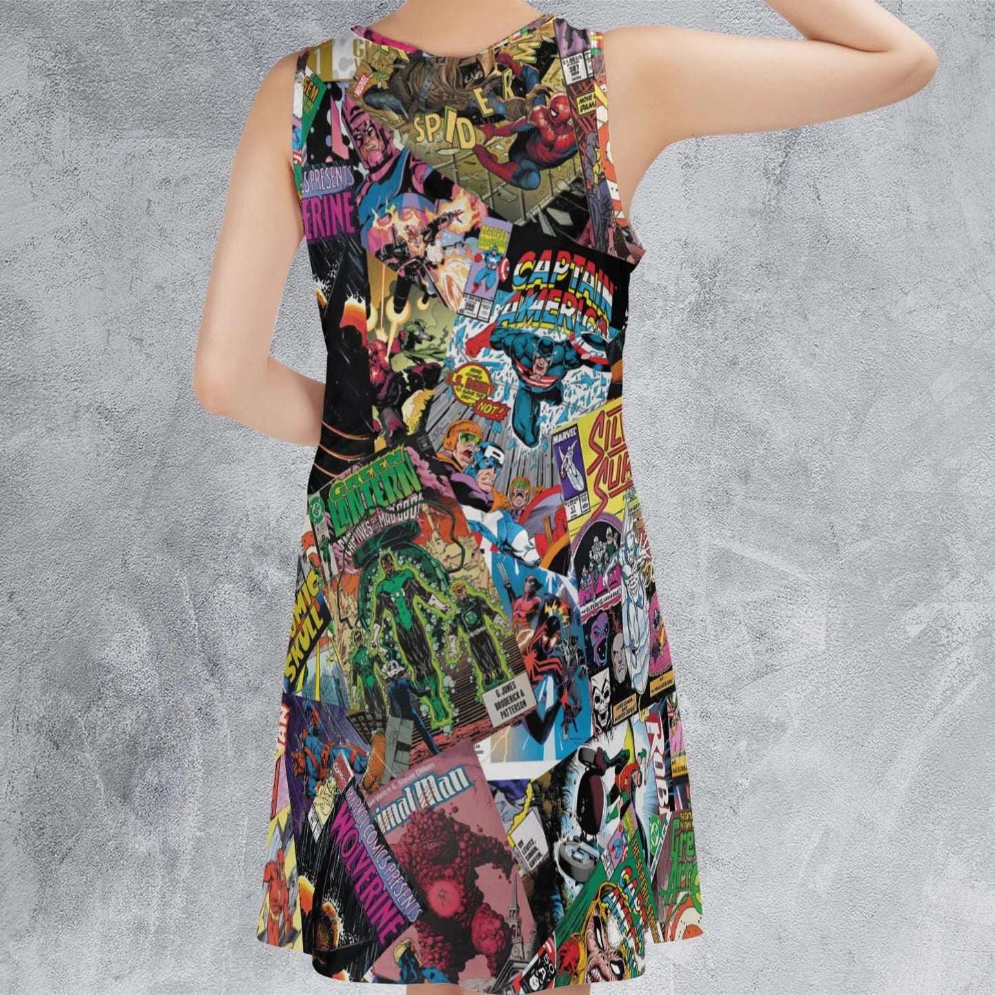 Casual Sleeveless Dress - 4KYMYHND
