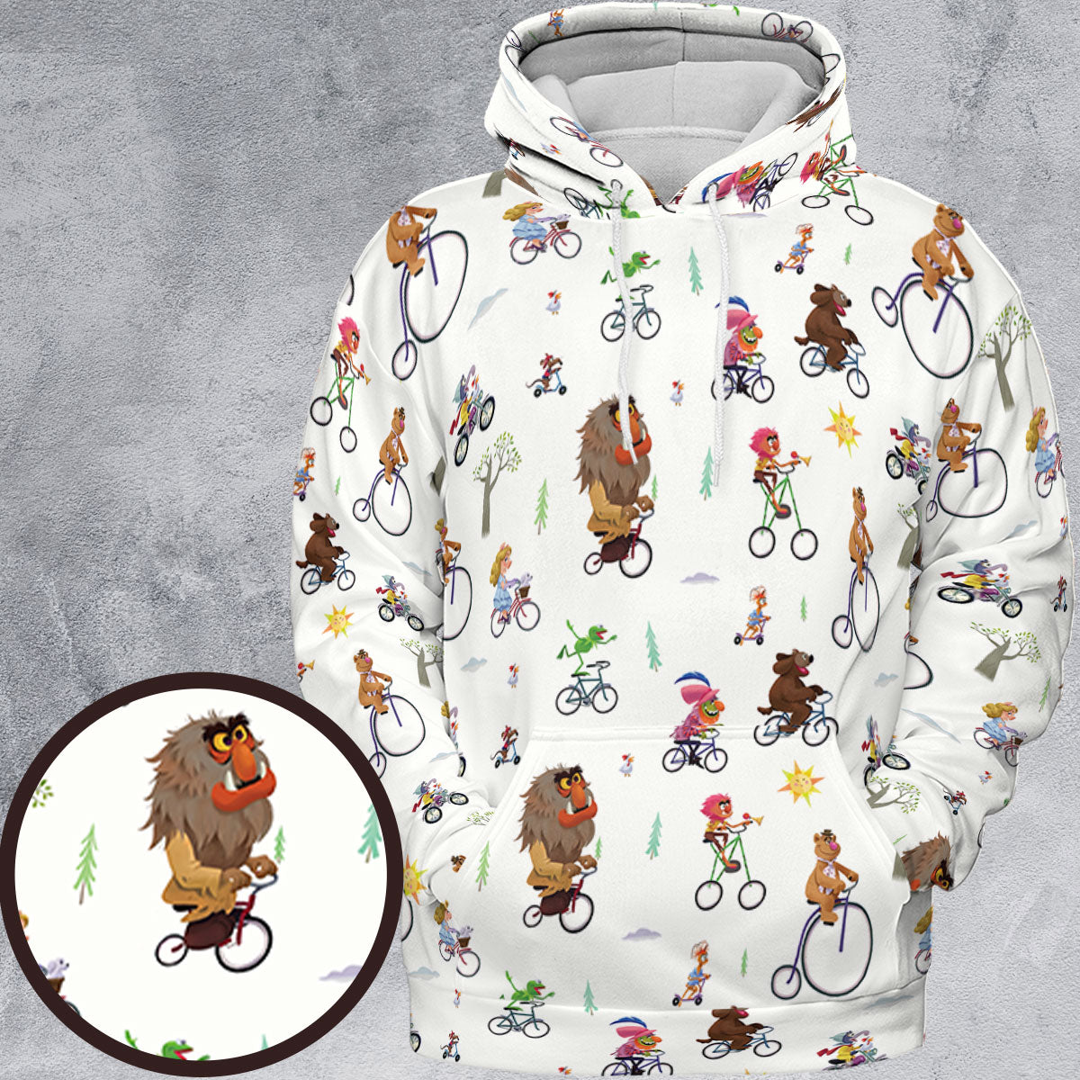 Full Print Hoodie - 8YFYE8NB