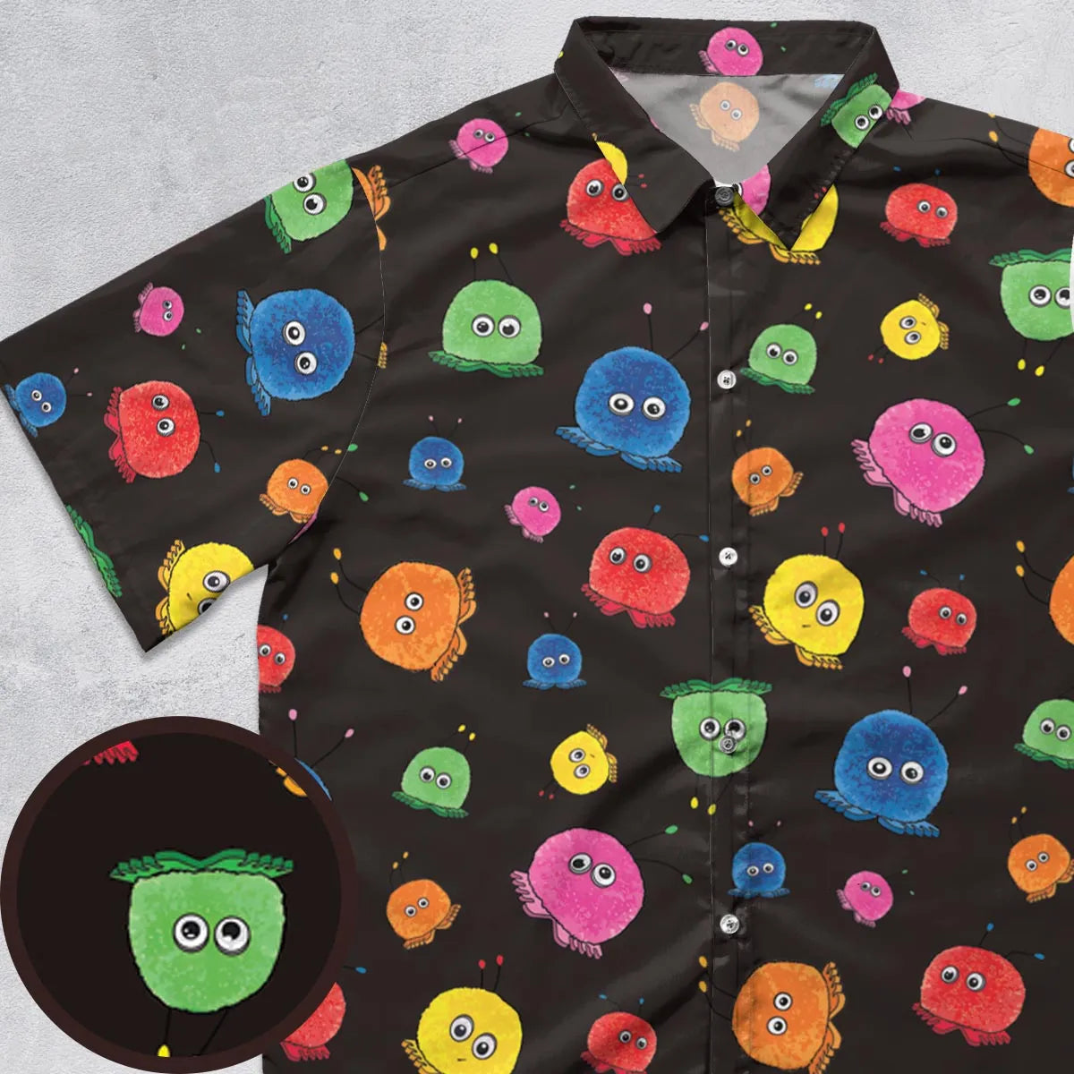 Short Sleeve Button Shirt - FSS1D2FV