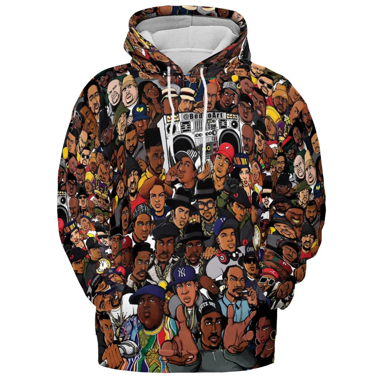Full Print Hoodie - HLZPKWUV