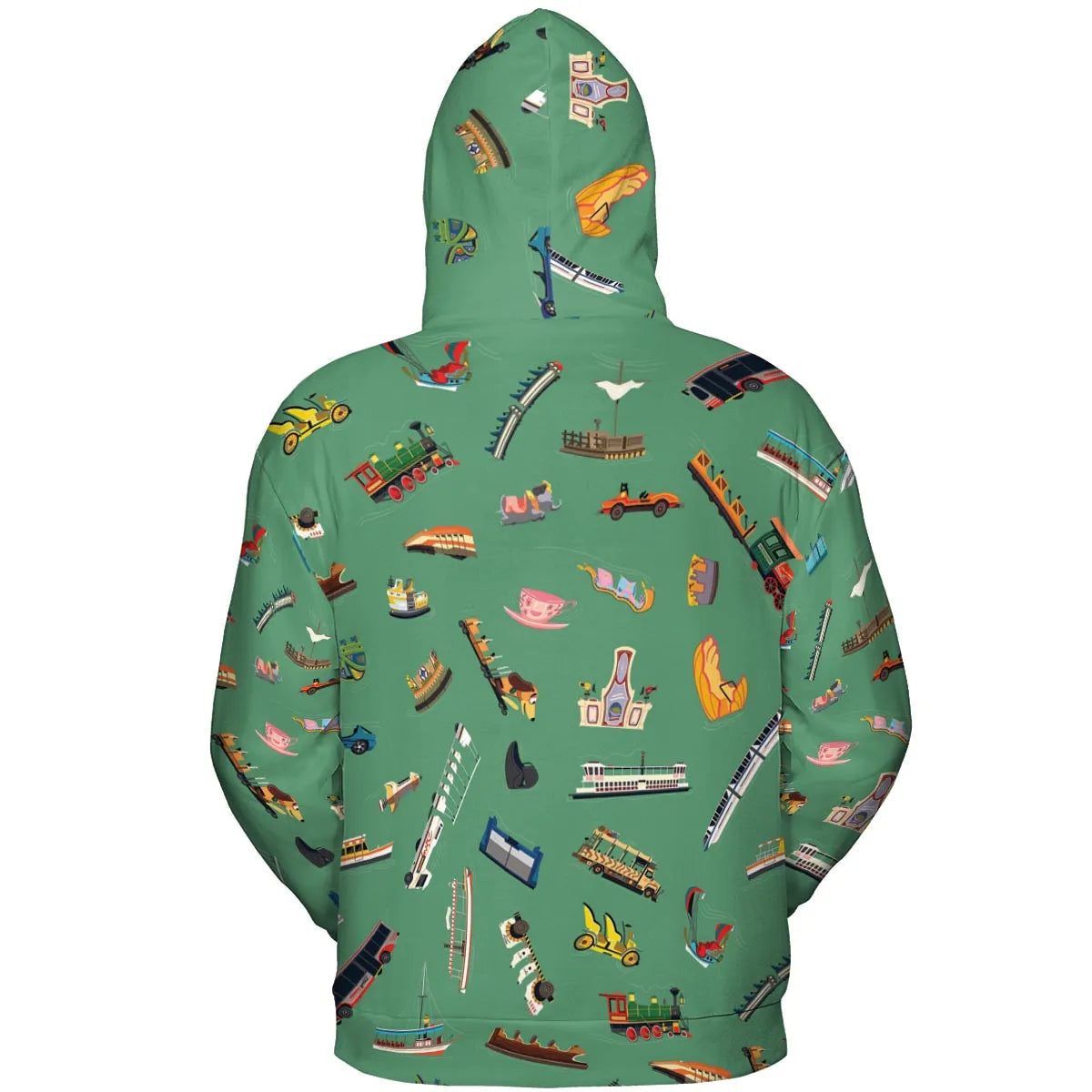 Full Print Hoodie - D7149SKY