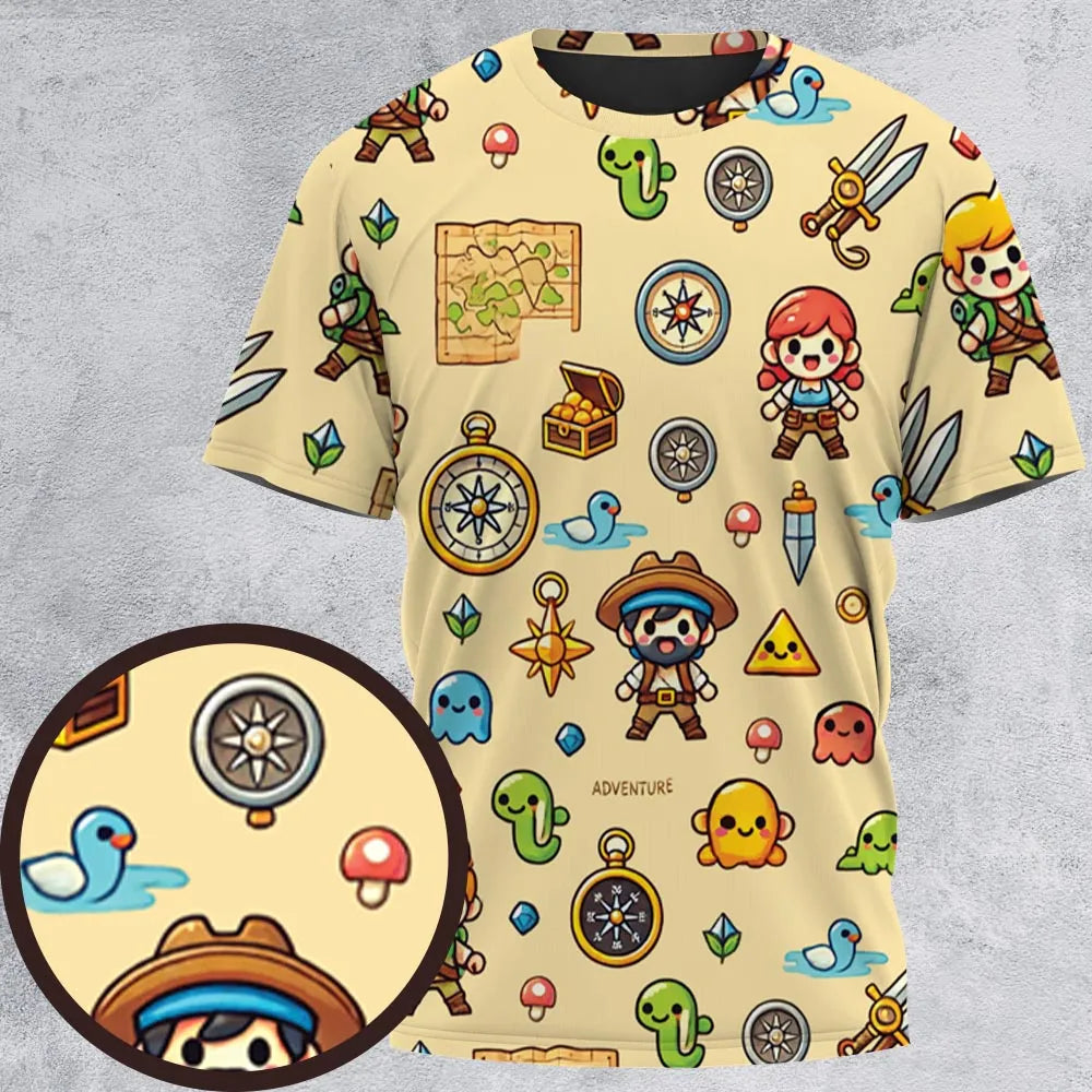 Full Print T-Shirt - 2HPFJHGL