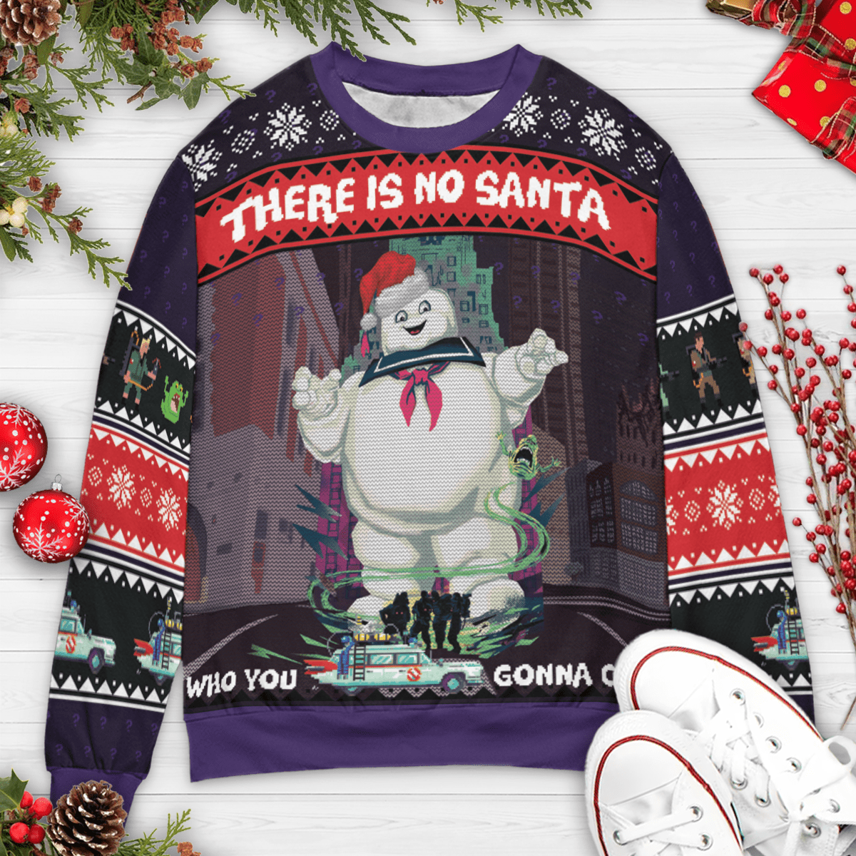Ugly Christmas Sweatshirt - D8HE988K