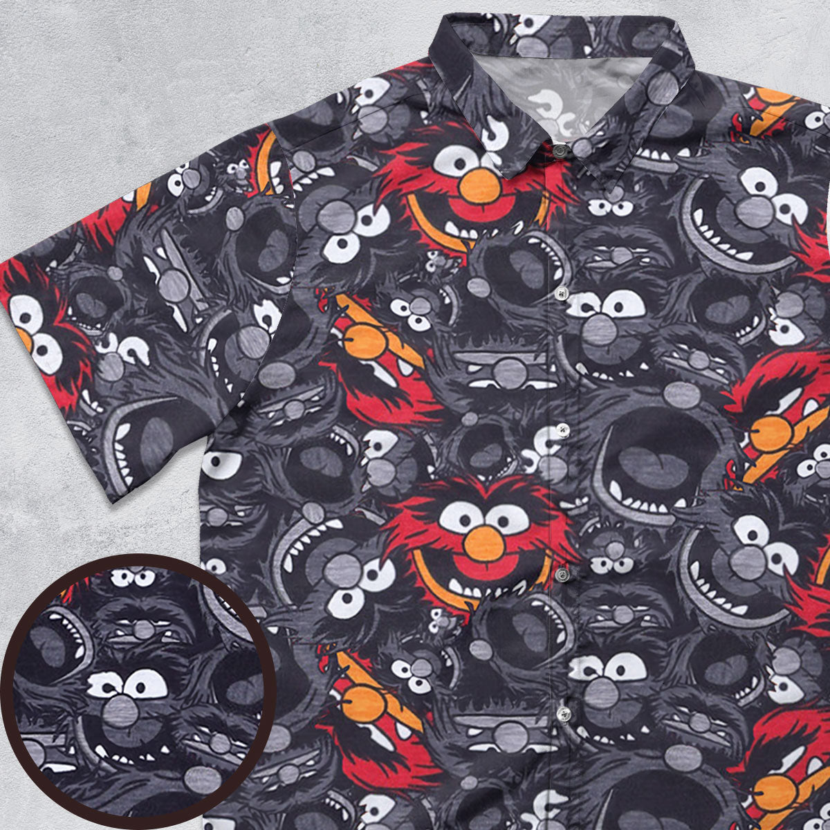 Short Sleeve Button Shirt - HNUURUUH