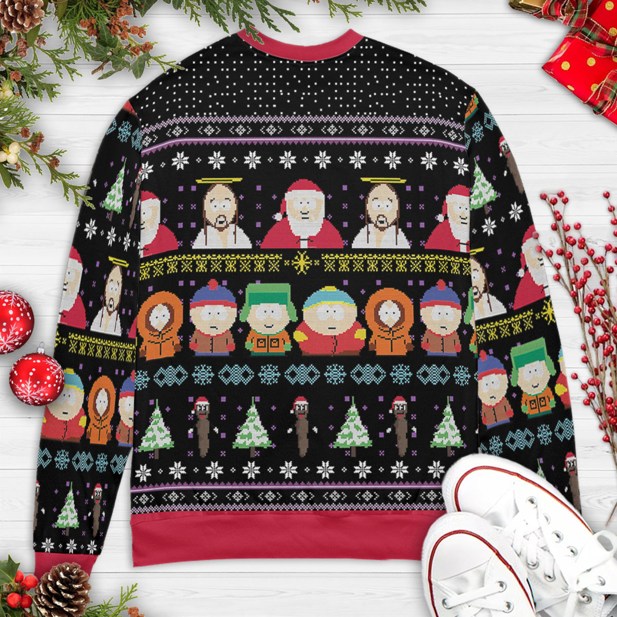Ugly Christmas Sweatshirt - T1ZHYBCD