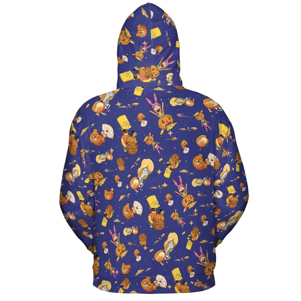 All-over Print Hoodie - AGSMRRZT -  - 4