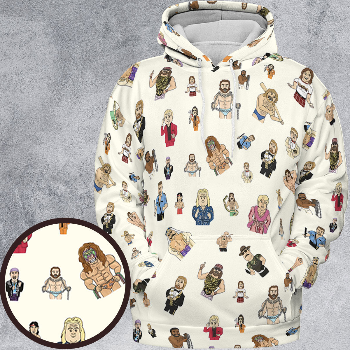 Full Print Hoodie - 3XY2LBLT