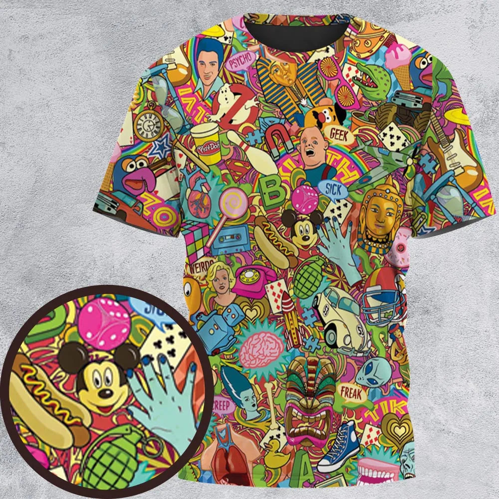 Full Print T-Shirt - 4FN6BB7H