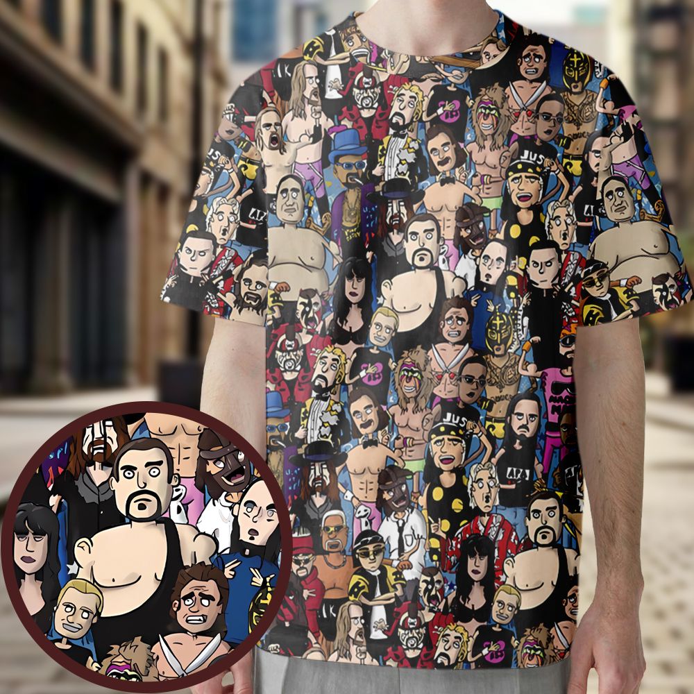 All-Over Print Unisex T-Shirt - 6SPDLC59 -  - 1