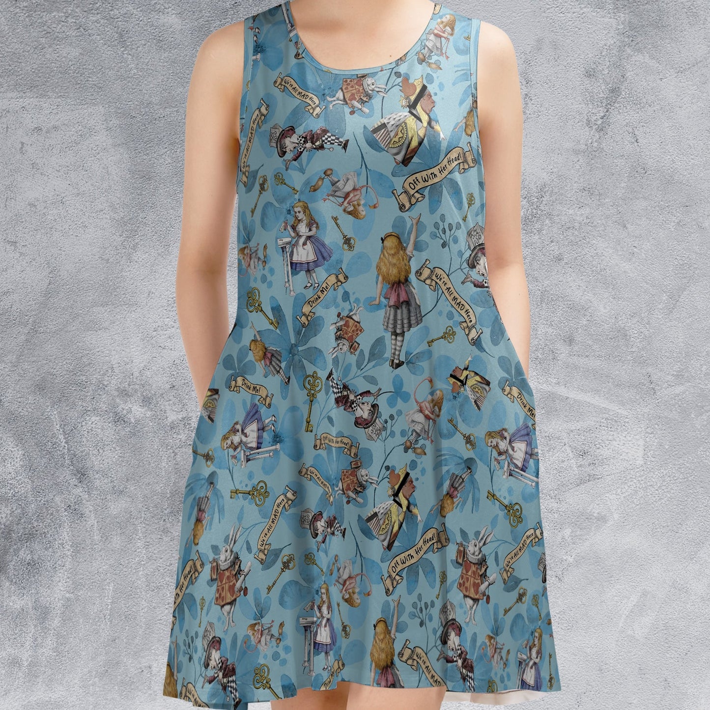 Casual Sleeveless Dress - NGBCKA3Z