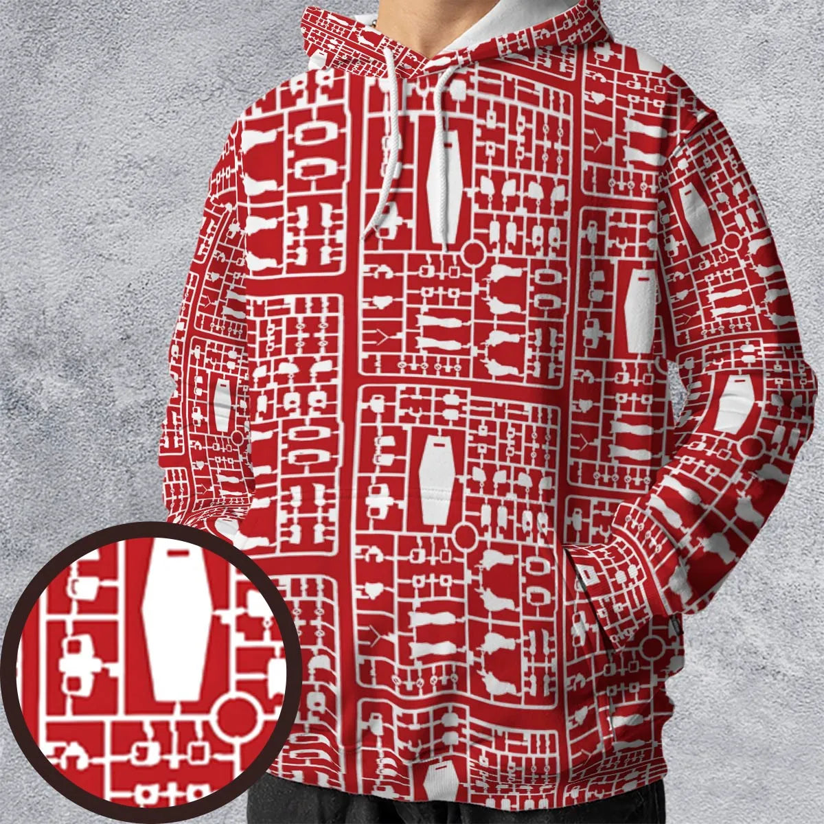 Full Print Hoodie - BEDAQZDN
