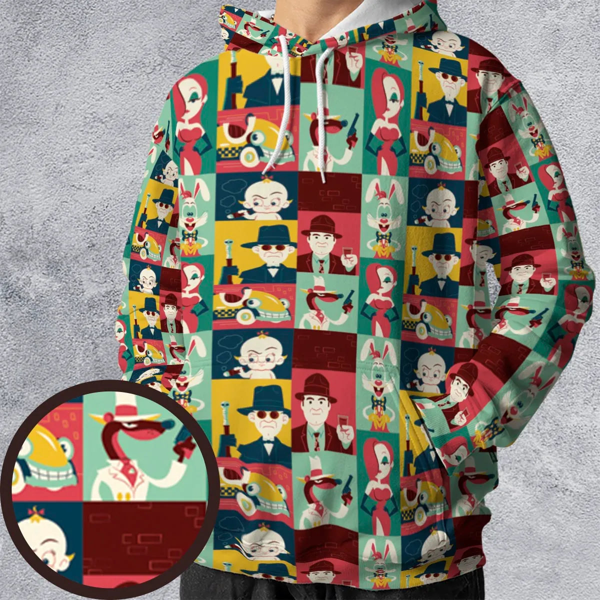 Full Print Hoodie - WDWAFNRG