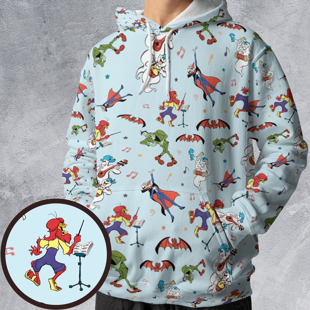 All-over Print Hoodie - MFMPBGYX -  - 1