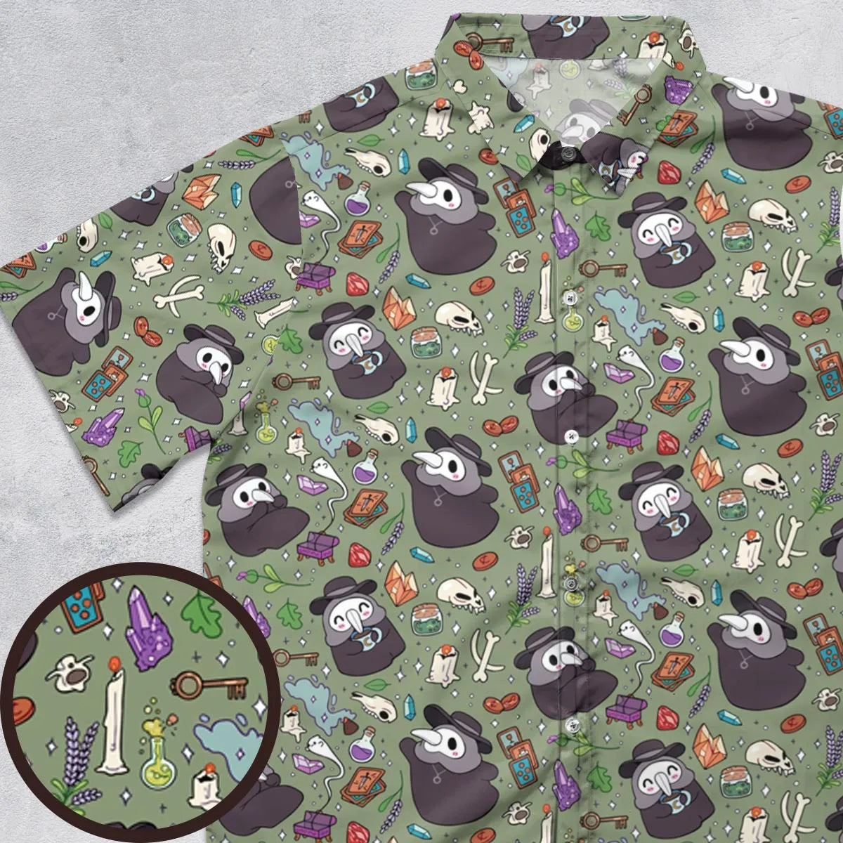 Short Sleeve Button Shirt - 8QWZQA51