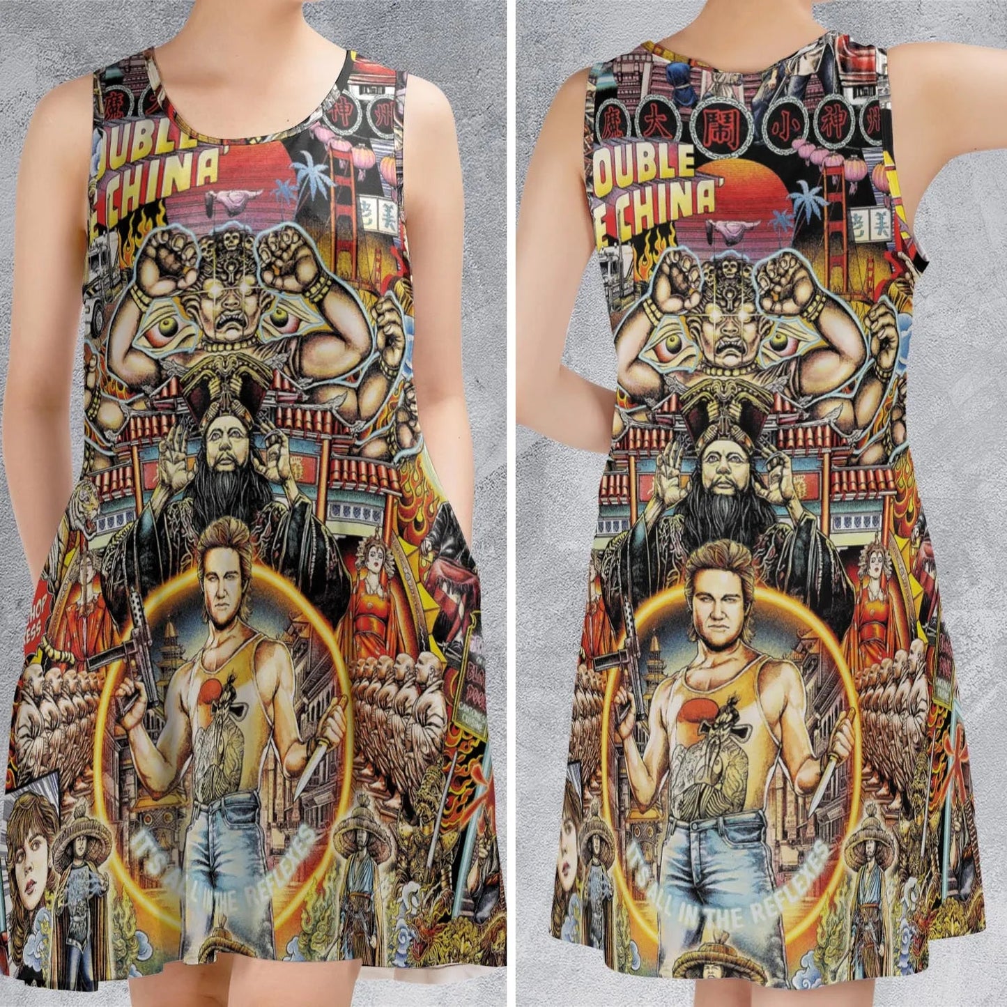 Casual Sleeveless Dress - ZYZFVR24