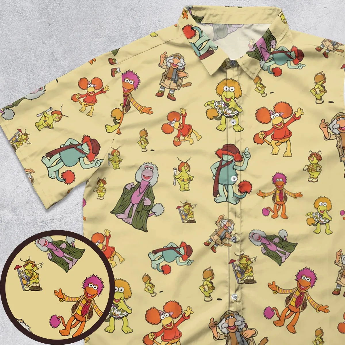 Short Sleeve Button Shirt - LUURUWR3